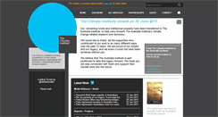 Desktop Screenshot of climateinstitute.org.au